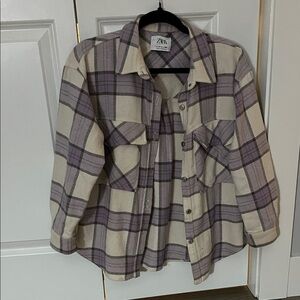 Zara Plaid Jacket